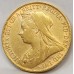 AUSTRALIA 1899 . ONE 1 SOVEREIGN . PERTH . GOLD